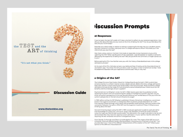 The Test and the Art of Thinking - Discussion Guide