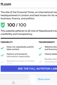 Teaching Media Literacy in the Time of Misinformation