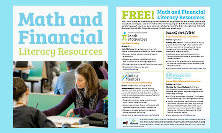 Free Math Tutoring and Financial Literacy Resources