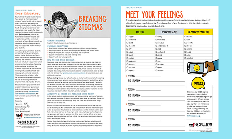 Breaking Stigmas - Mental Health program from On Our Sleeves