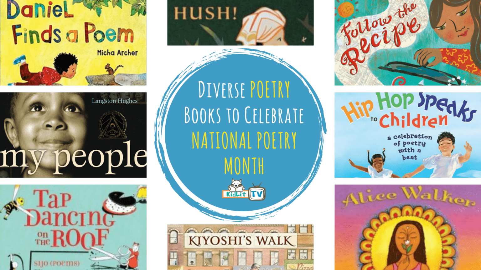 Diverse Poetry Books to Celebrate National Poetry Month