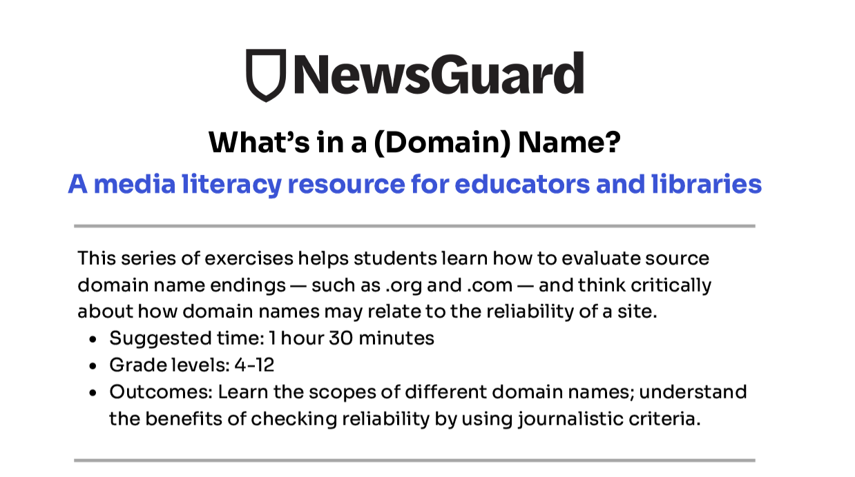 What’s in a (Domain) Name?