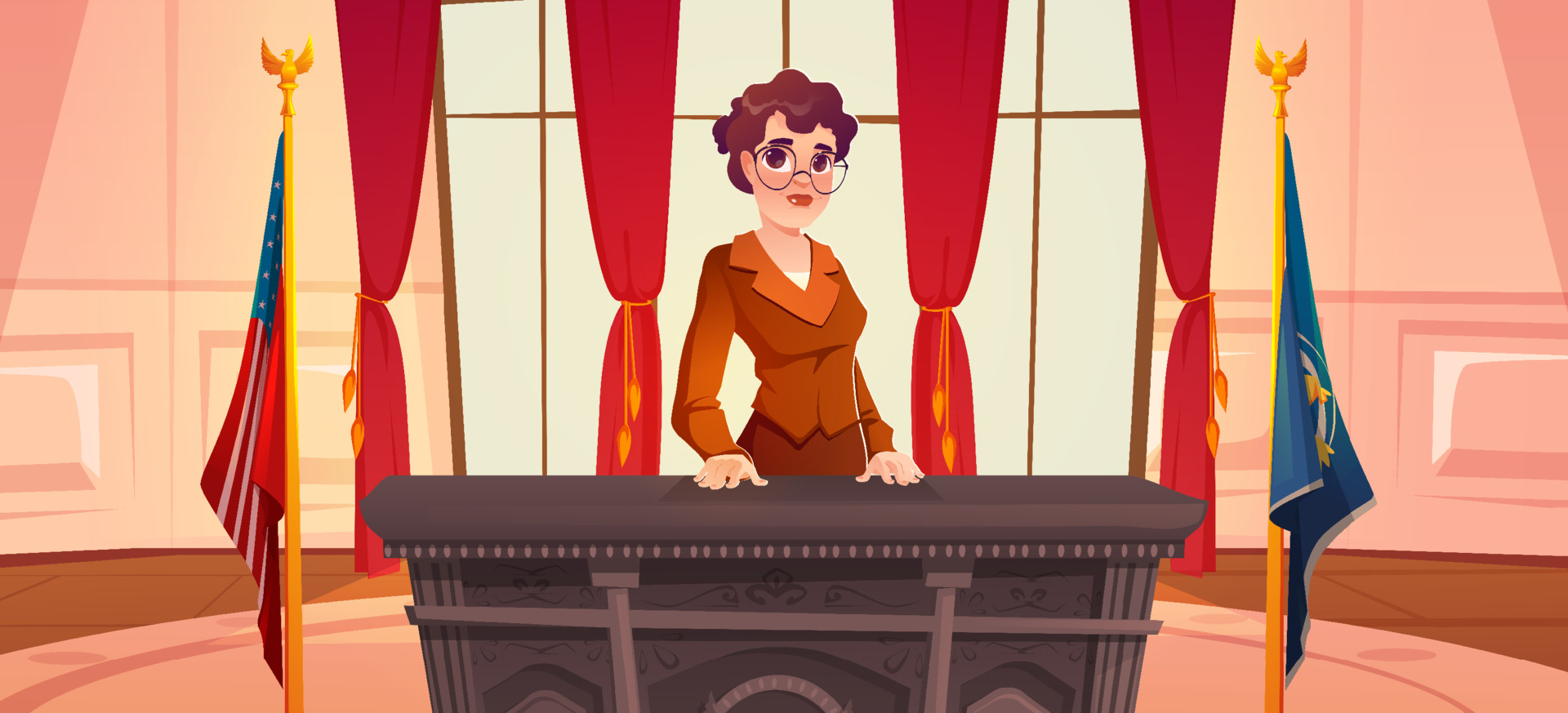 Draw a Political Leader Lesson (3-5)