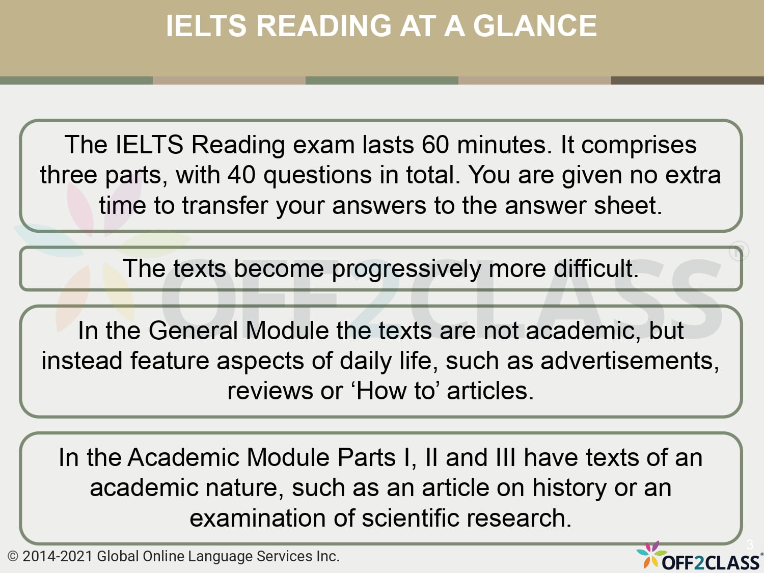 IELTS - Introduction to Reading - Off2Class ESL Lesson Plan