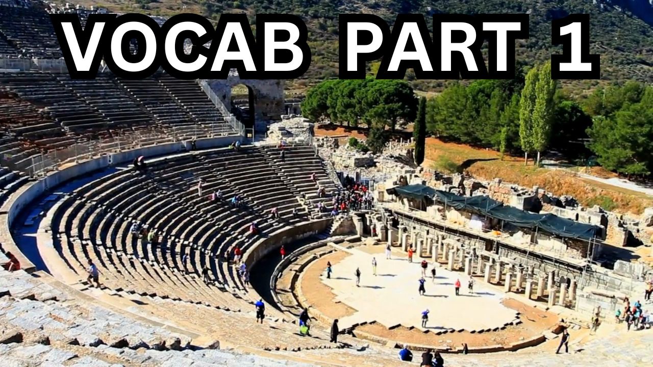 "Vocabulary Builder Part 1" Video sheet, Google Forms, Canvas & more V2