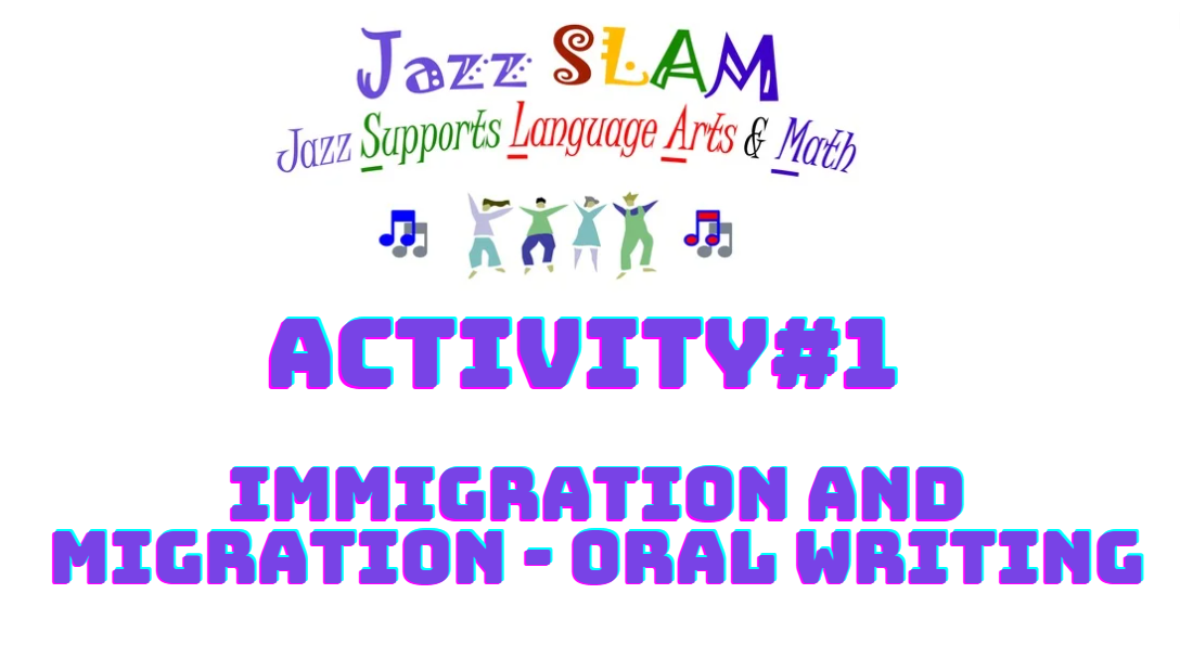 Activity 1: Immigration and Migration - Oral Writing