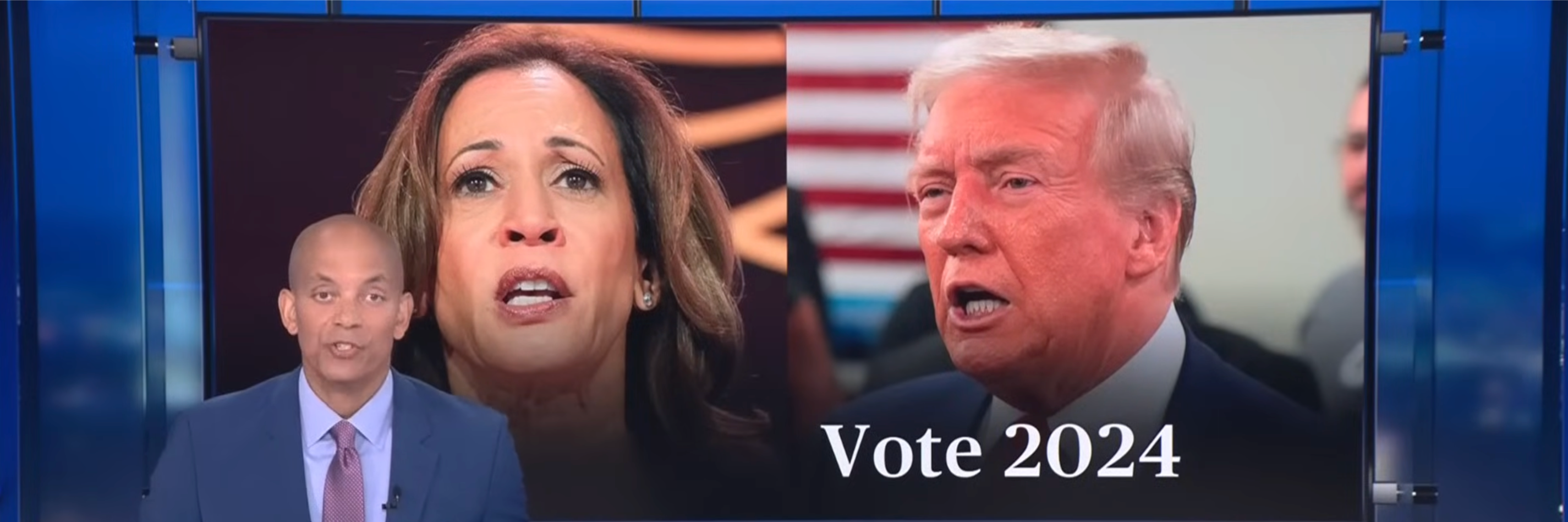 Harris, Trump Campaign in Swing States