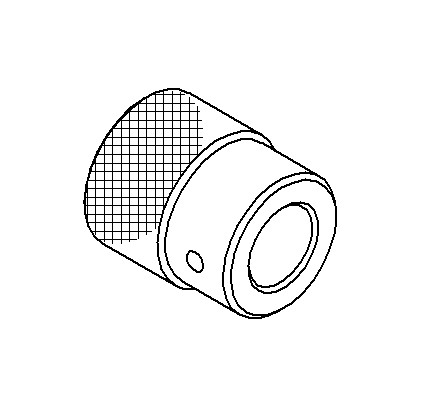 Knurled Locking Collar Machining Blue print