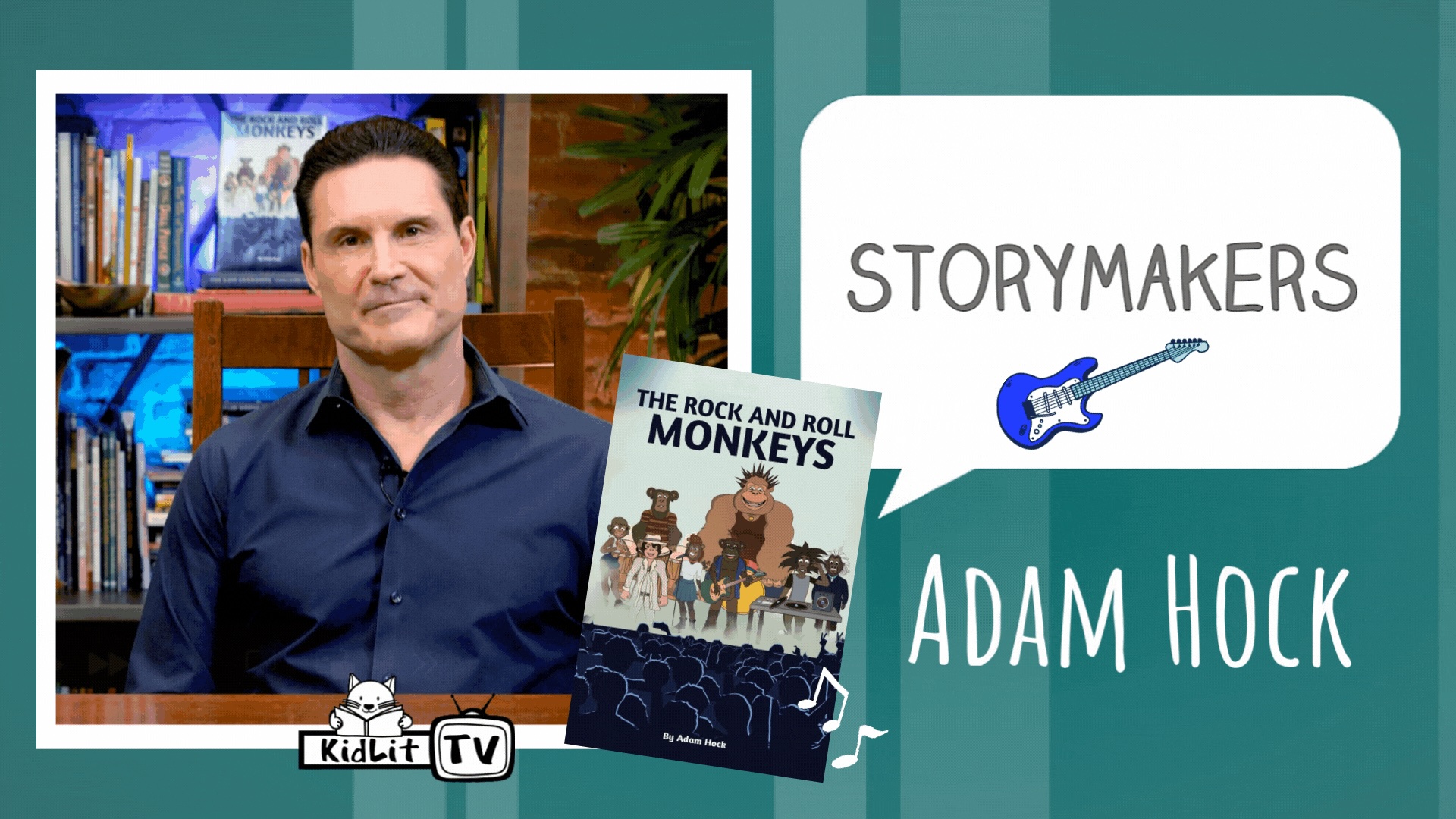 StoryMakers with Adam Hock, THE ROCK AND ROLL MONKEYS