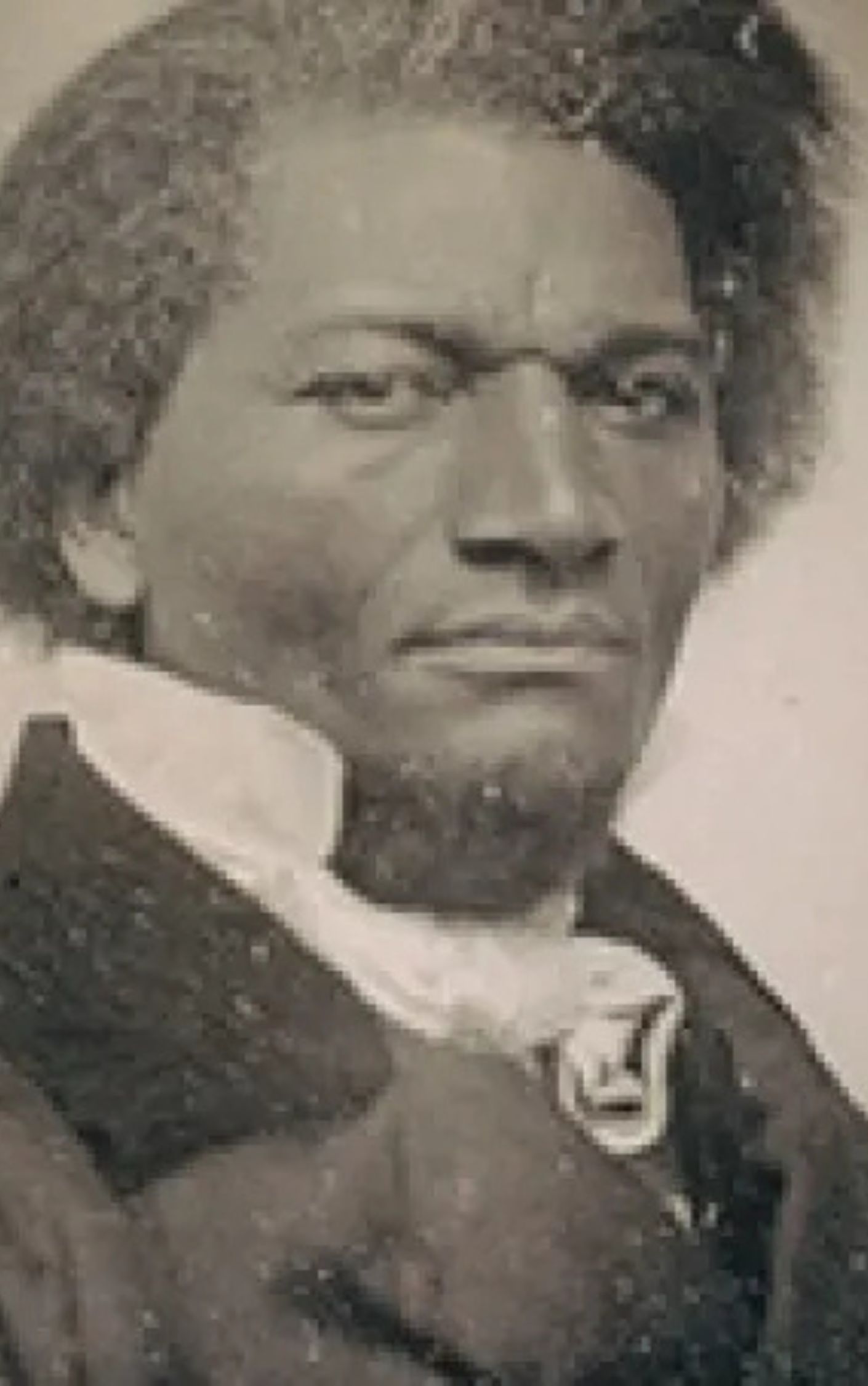 a portrait of frederick douglass
