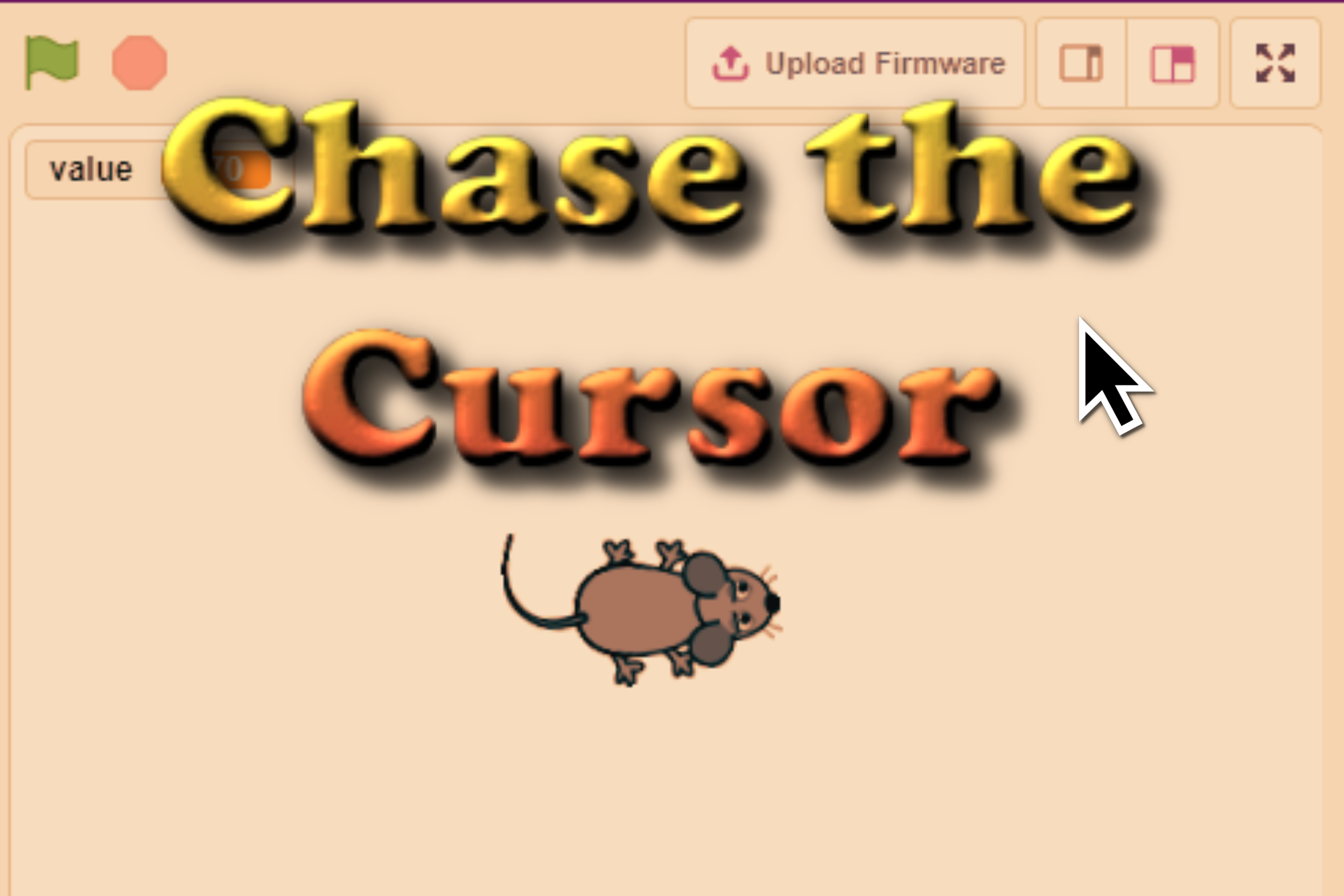 Chasing the Cursor with Scratch