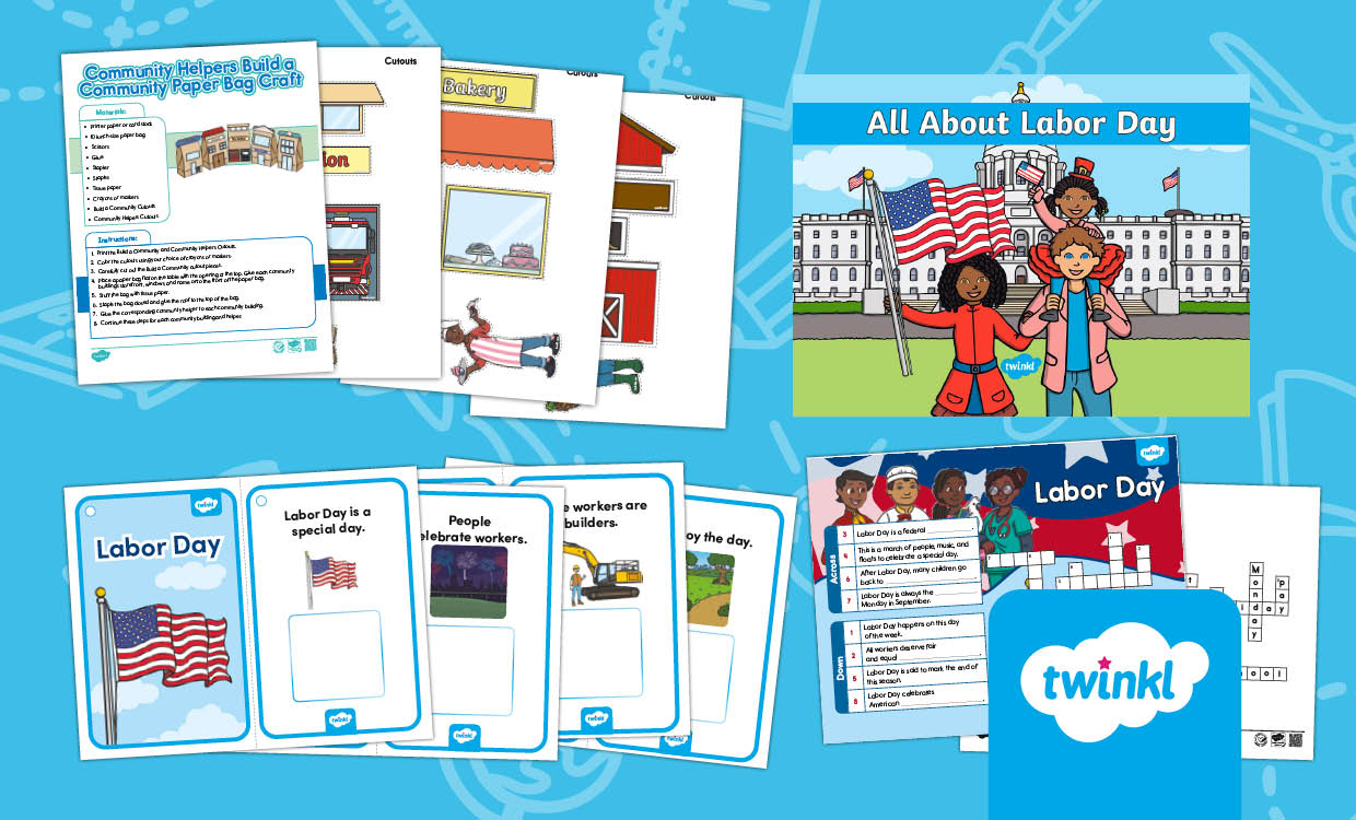 Labor Day Lesson for K-2nd Grade