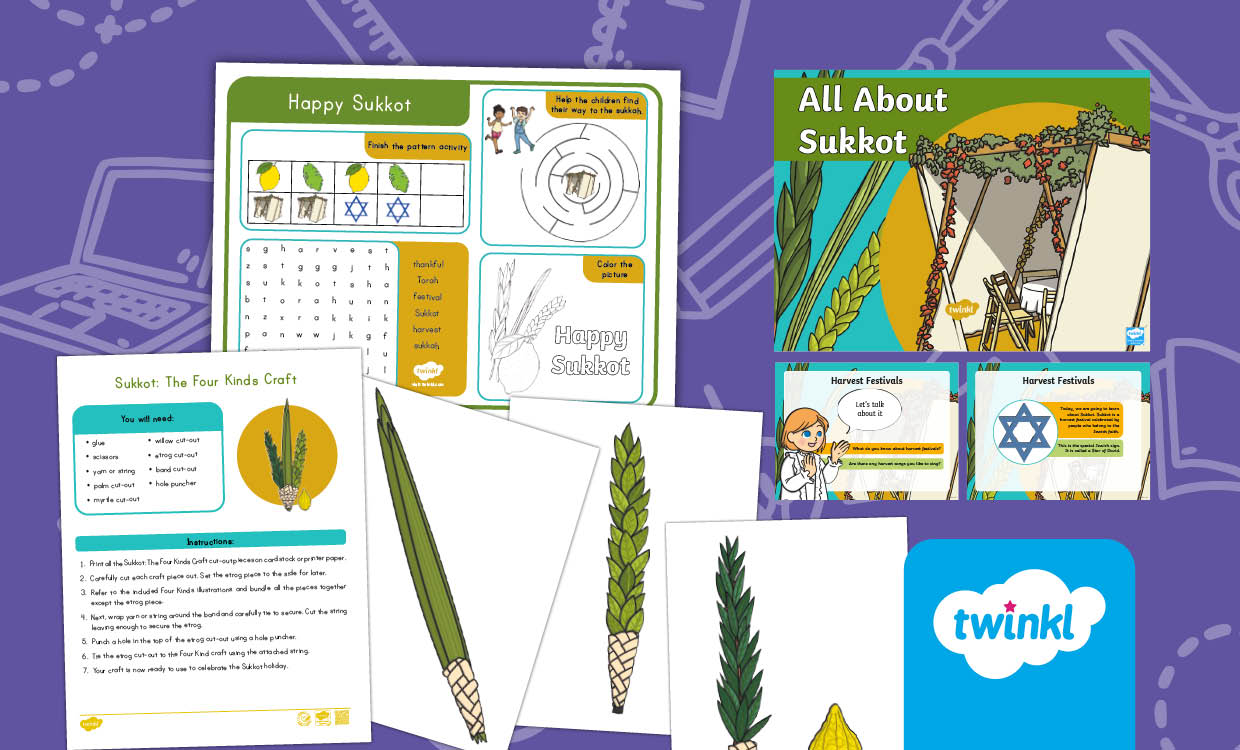 Sukkot Lesson for K-2nd Grade