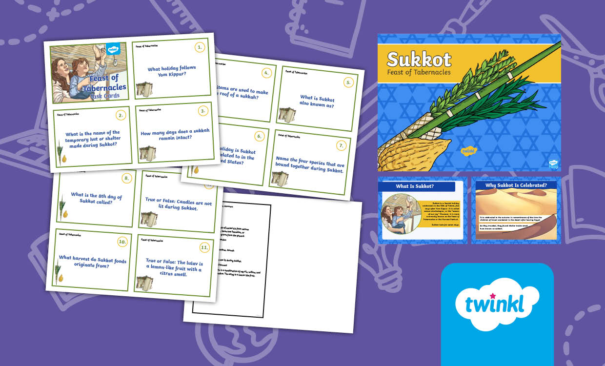 Sukkot Lesson for 3rd-5th Grade