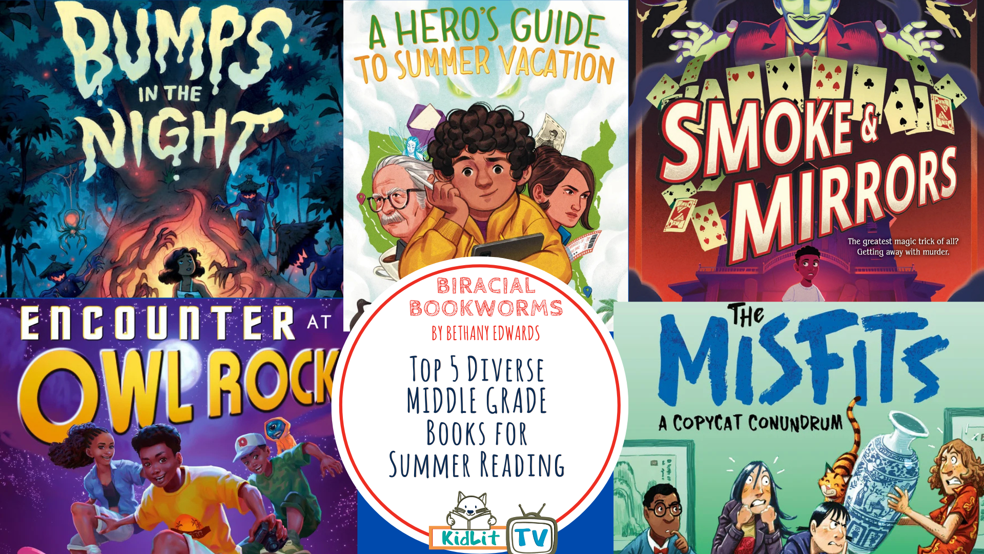 Top 5 Diverse Middle Grade Books for Summer Reading