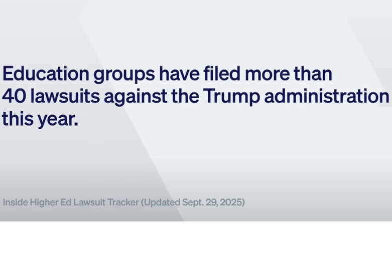 inside higher ed lawsuit tracker