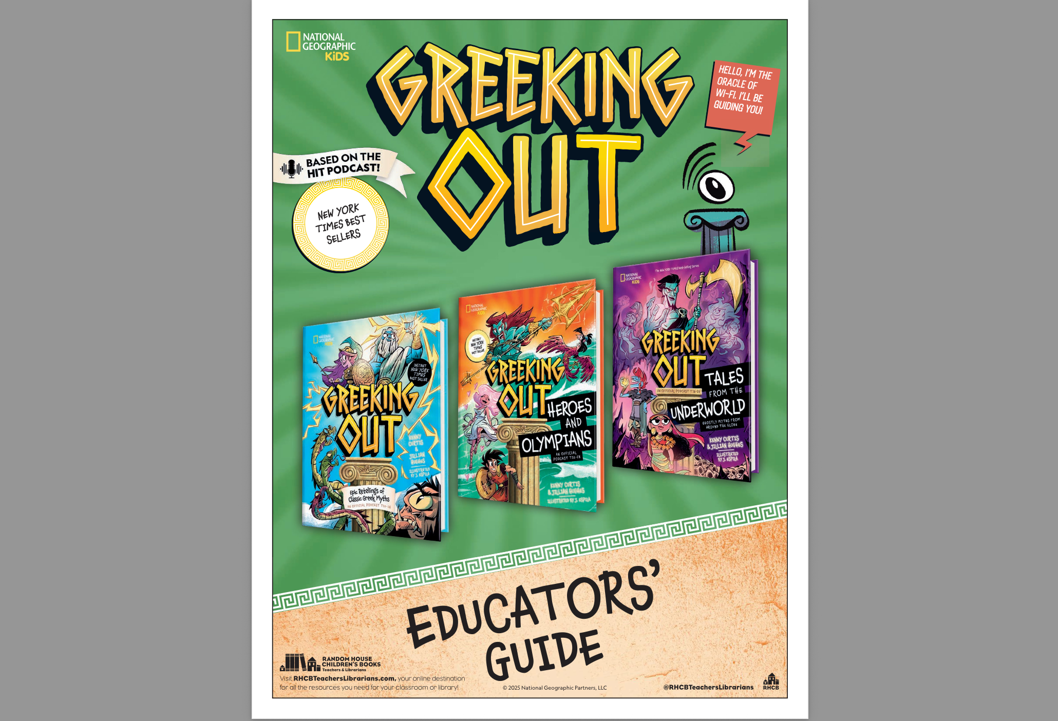 Greeking Out - An Educators' Guide for Books 1, 2, 3