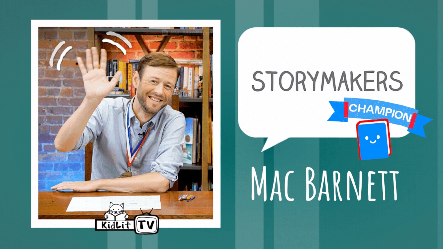 StoryMakers with Mac Barnett