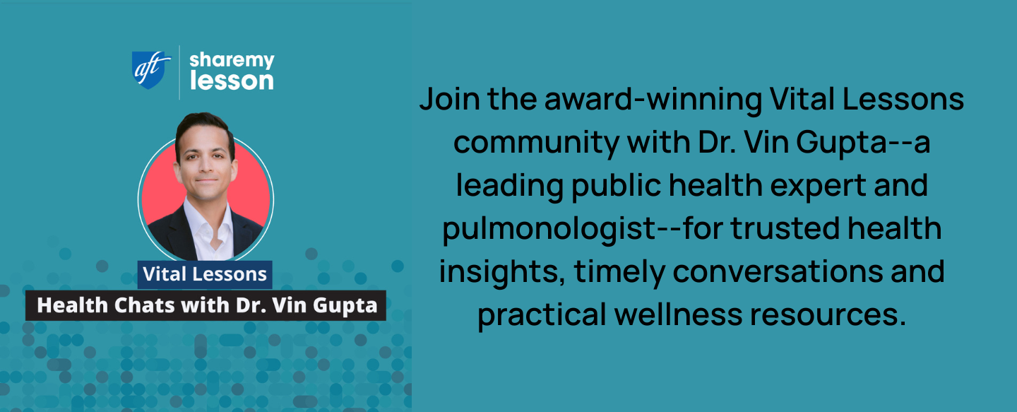 Vital lessons community callout