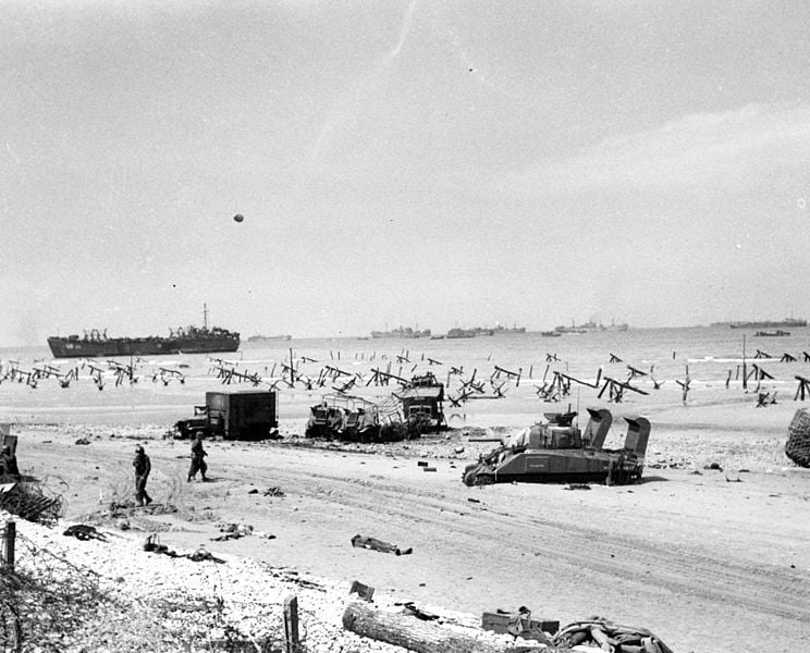 Normandy Beach D-Day Invasion