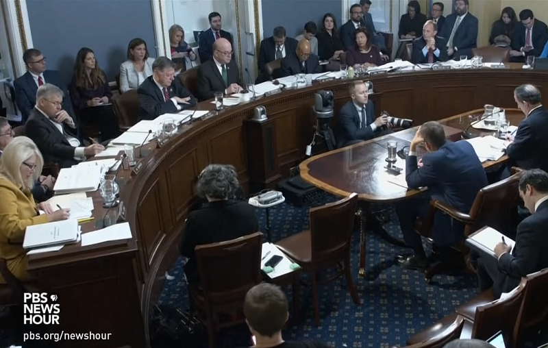House Rules Committee debates on impeachment vote 