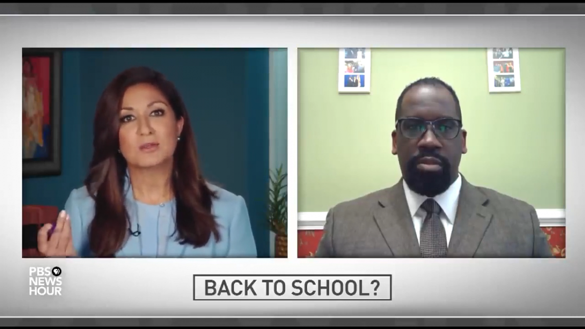 Fedrick Ingram speaks with PBS NewsHour Extra Teachers' Voices