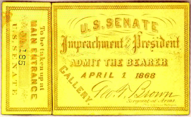 The Impeachment of Andrew Johnson