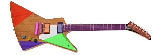 DESIGNING AN ELECTRIC GUITAR WITH SHAPES