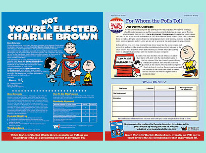 Get Ready for Election Season with You're Not Elected Charlie Brown!