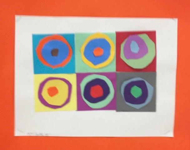 Kandinsky Circles (Art & Math Arrays)