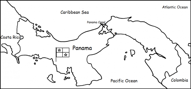 Panama - Introductory Worksheet / Interactive Notebook Activity