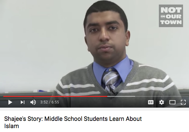 Shajee’s Story; Middle School Students Learn About