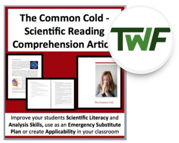 The Common Cold - A Science Reading Comprehension Resource