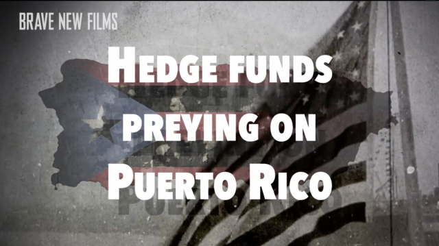 Preying on Puerto Rico