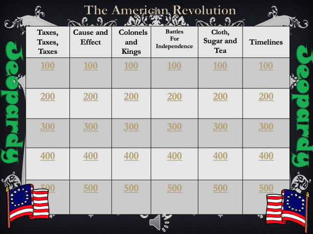 The American Revolution