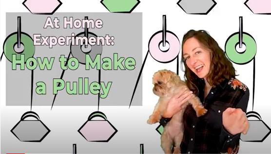 At Home Experiment: How to Make a Pulley